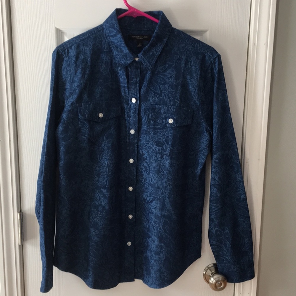Banana Republic Soft Wash Denim Shirt